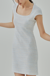 Ciel Multi Stripe Knit Mini Dress